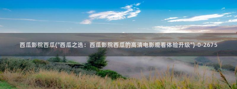 西瓜视频在线免费观看